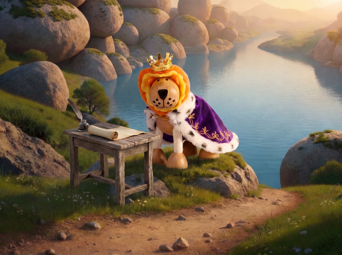 The Lion, King of the Anamalz Kingdom
